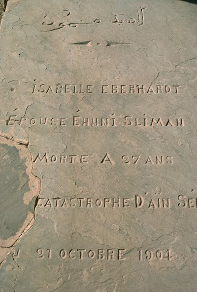 Tomba di Isabelle Eberhardt da Unbekannt Unbekannt